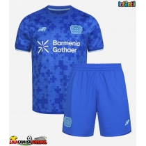 Camisa de Futebol Bayer Leverkusen Martin Terrier #11 Equipamento Alternativo Infantil 2025-26 Manga Curta (+ Calças curtas)